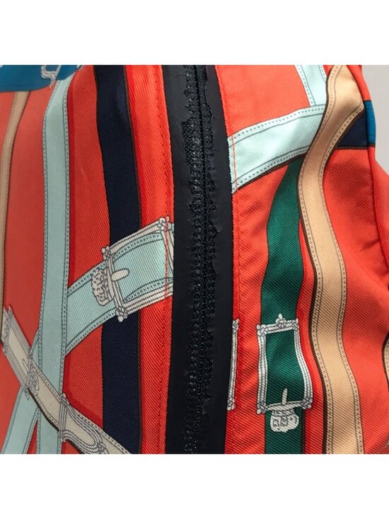 Hermes Air Silk Cavalcade Backpack Orange Price Negotiation Welcome main image 4